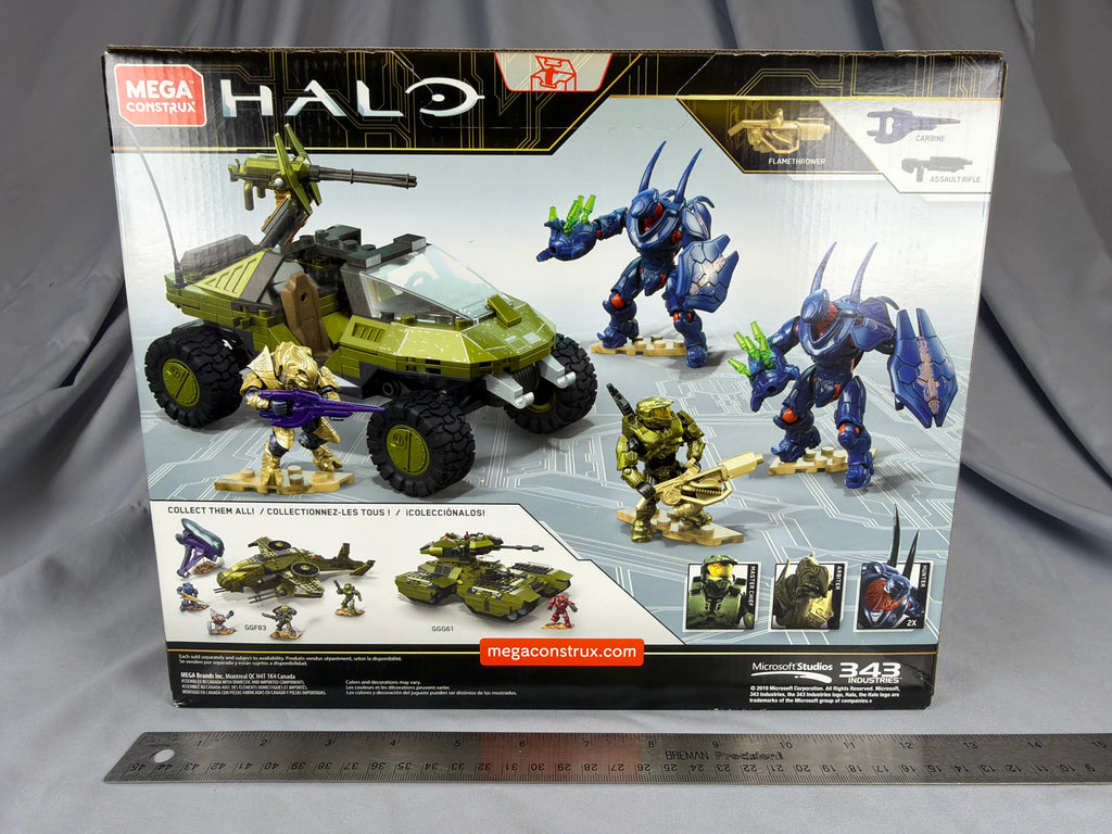 Mega Construx Halo Set GFT55 Warthog Run New Sealed