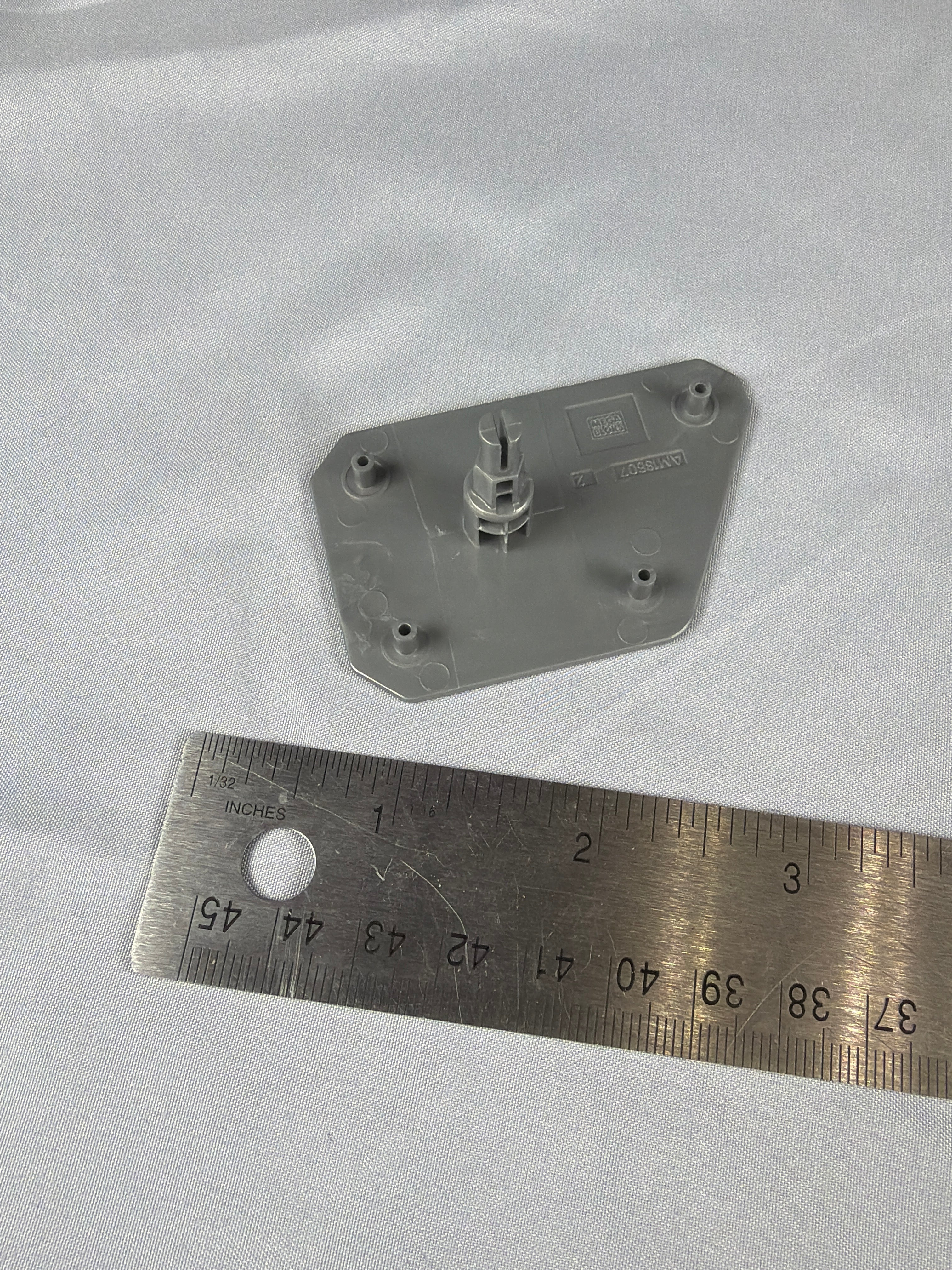 AM18607AGV Silver Tread Cap Frame from set 97381 UNSC Elephant Troop Carrier