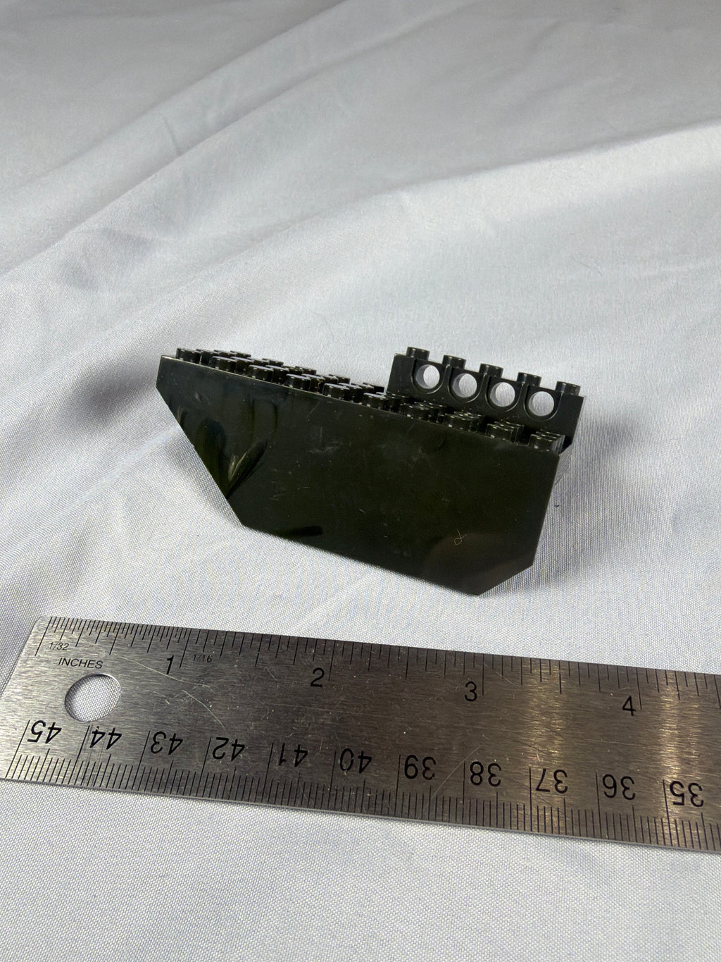 AM75643APD Dark Green Tread Wheel Well Fender from set 97381 UNSC Elephant Troop Carrier