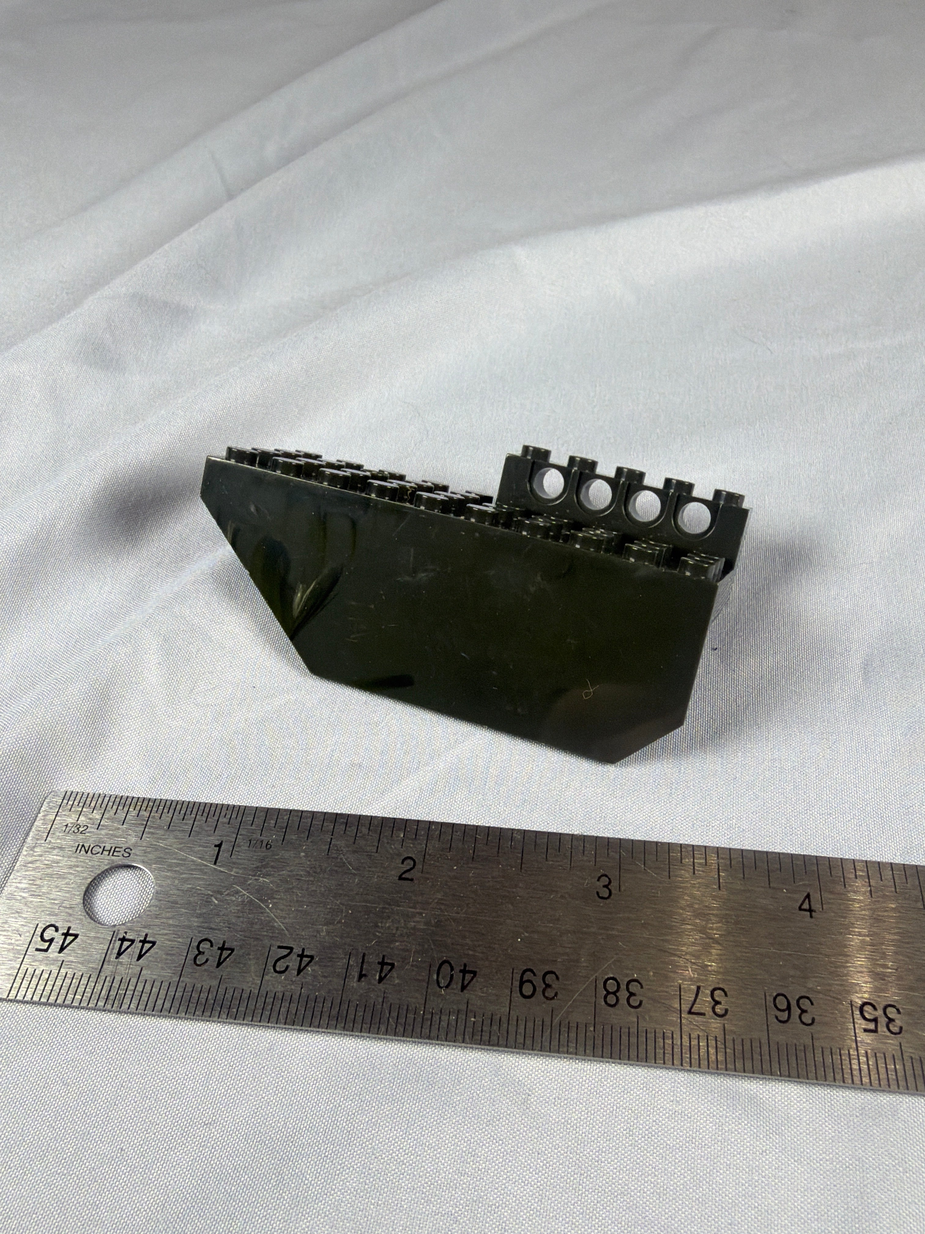 AM75643APD Dark Green Tread Wheel Well Fender from set 97381 UNSC Elephant Troop Carrier