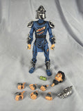 NECA Teenage Mutant Ninja Turtles TMNT Mirage Comics Blue Battle Damaged Shredder Figure