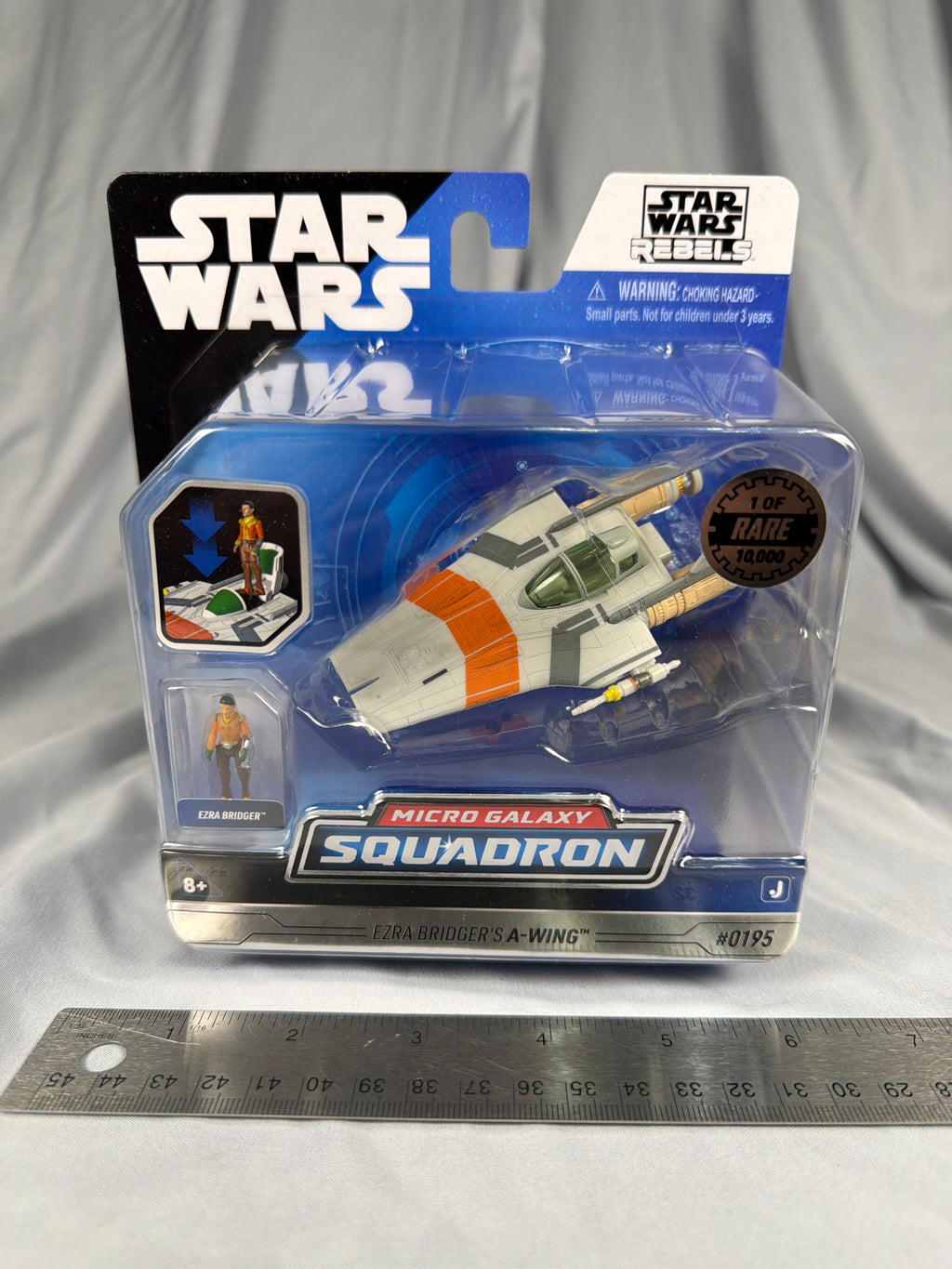 Star Wars Micro Galaxy Squadron Ezra Bridger’s A Wing Rare 1 of 10,000