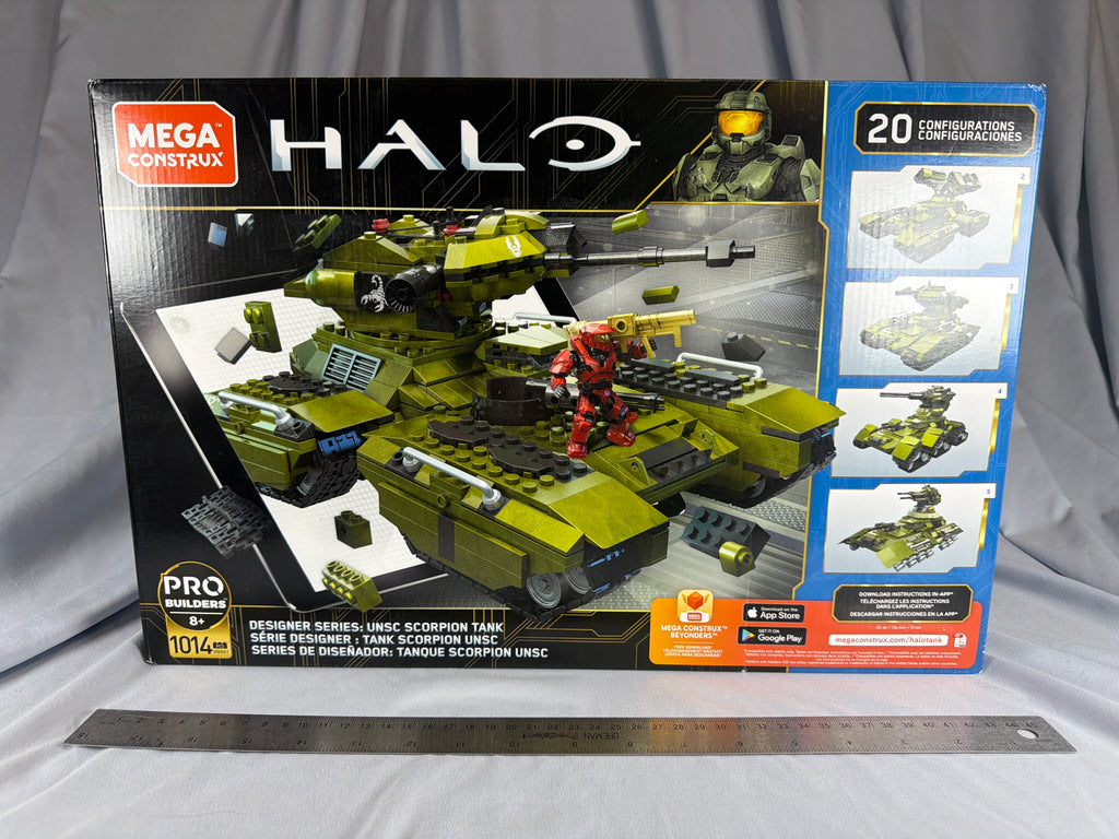 Mega Construx Halo Set GGG61 Designer Series UNSC Scorpion Tank