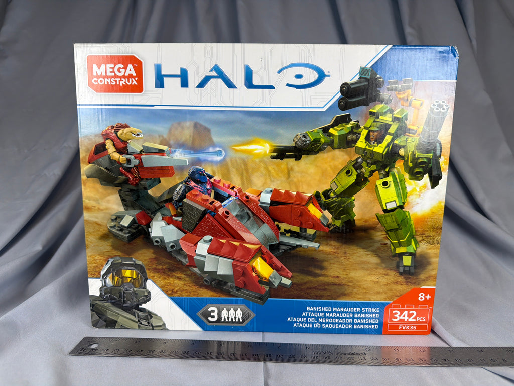 Mega Construx Halo FVK35 Banished Marauder Strike Set New Sealed