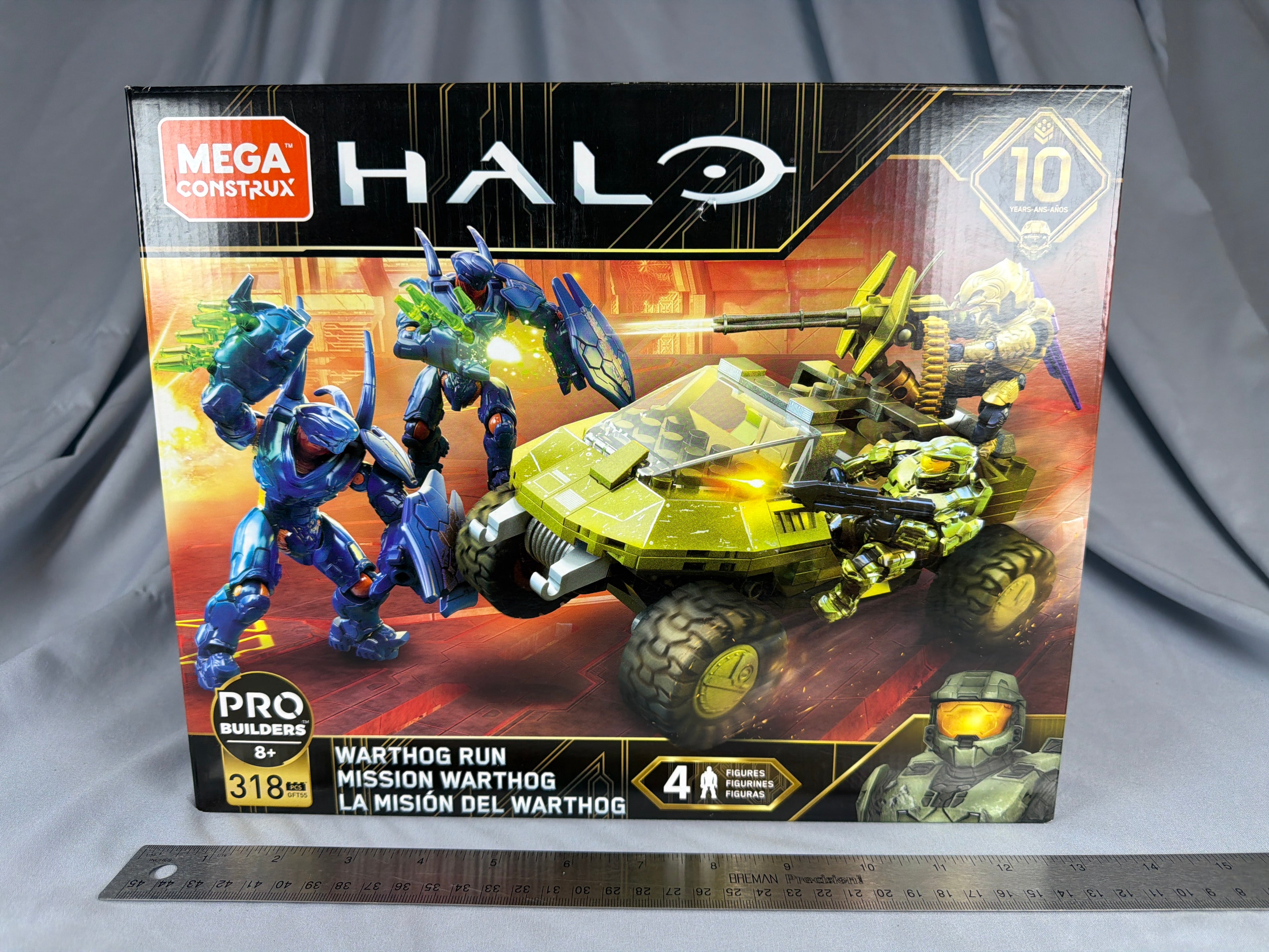 Mega Construx Halo Set GFT55 Warthog Run New Sealed