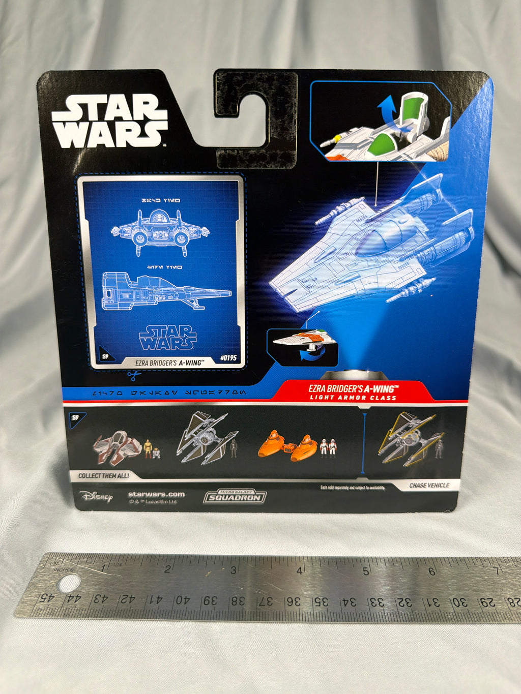 Star Wars Micro Galaxy Squadron Ezra Bridger’s A Wing Rare 1 of 10,000