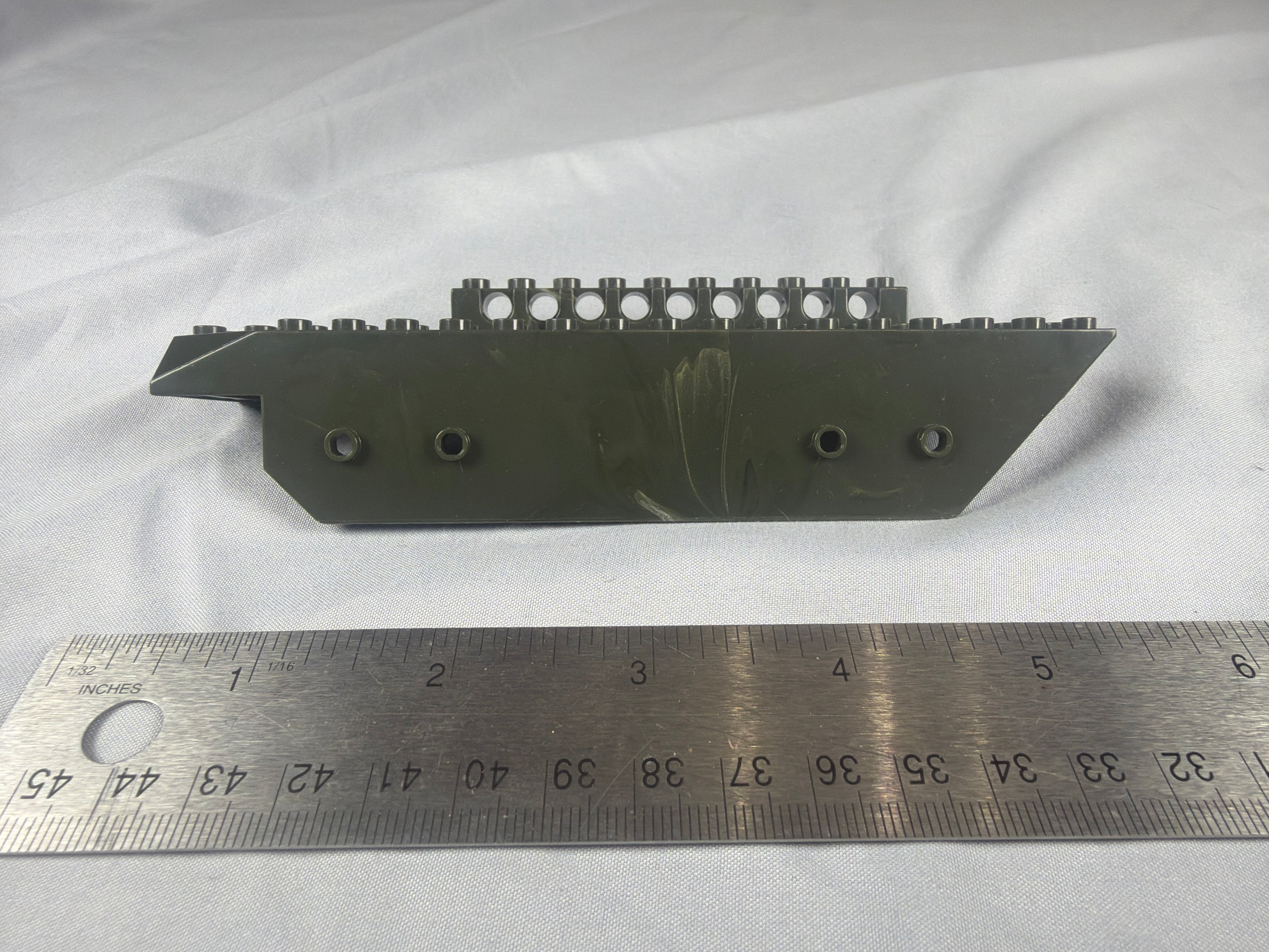 AM18602APD Dark Green Tread wheel well fender from set 97381 UNSC Elephant Troop Carrier