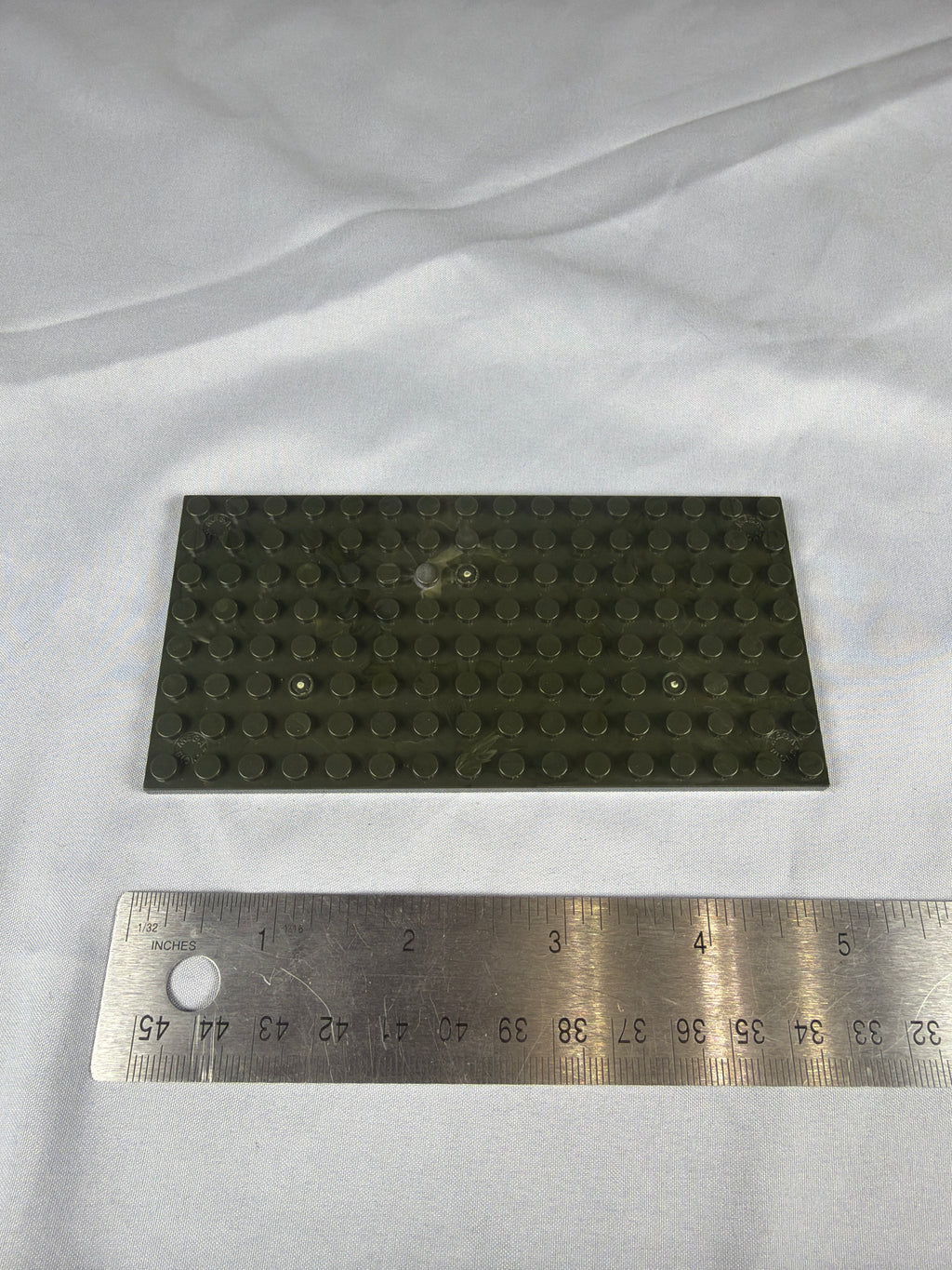 AM185667APD Dark Green 16x8 Plate from Set 97381 UNSC Elephant Troop Carrier