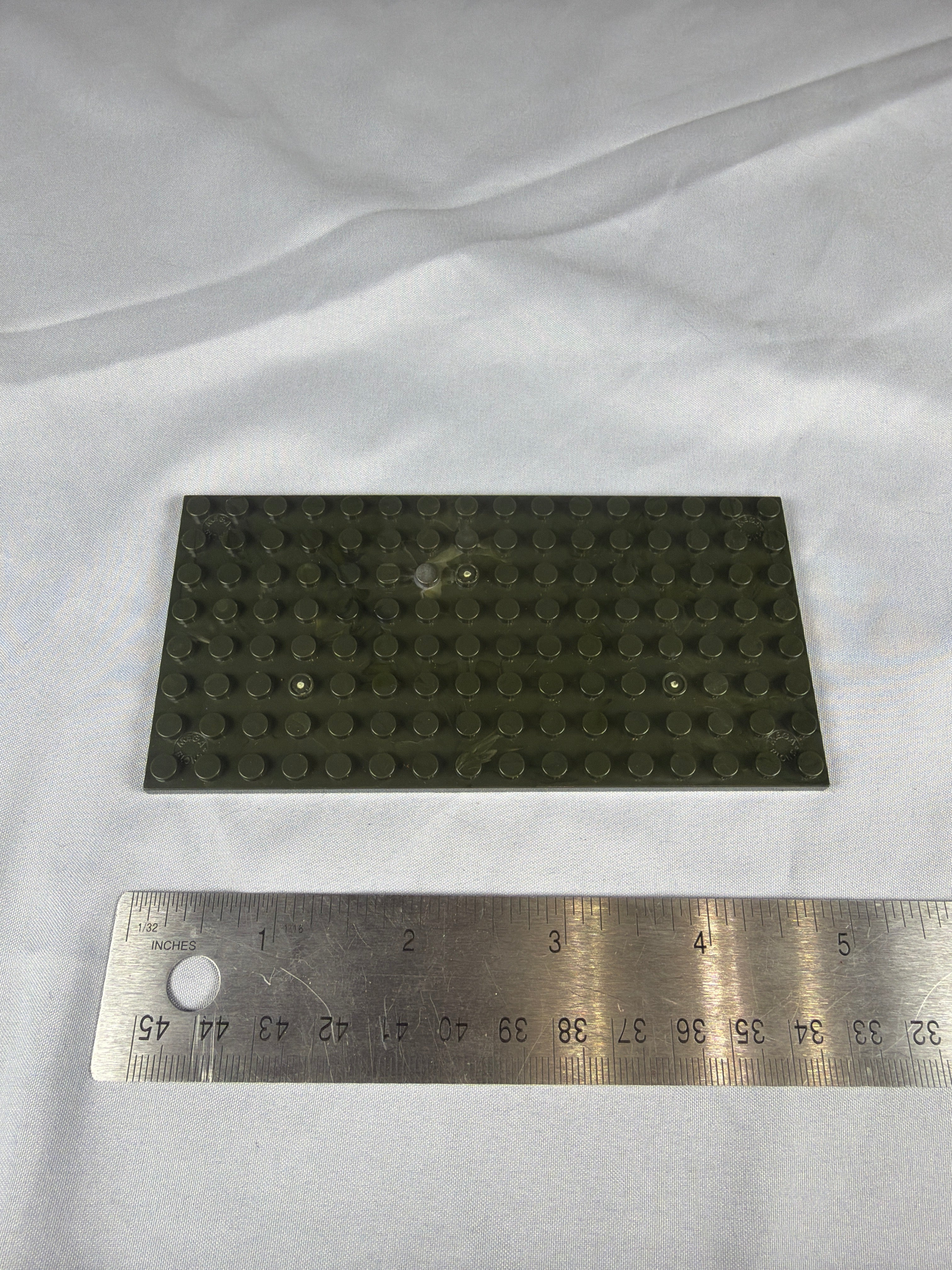 AM185667APD Dark Green 16x8 Plate from Set 97381 UNSC Elephant Troop Carrier