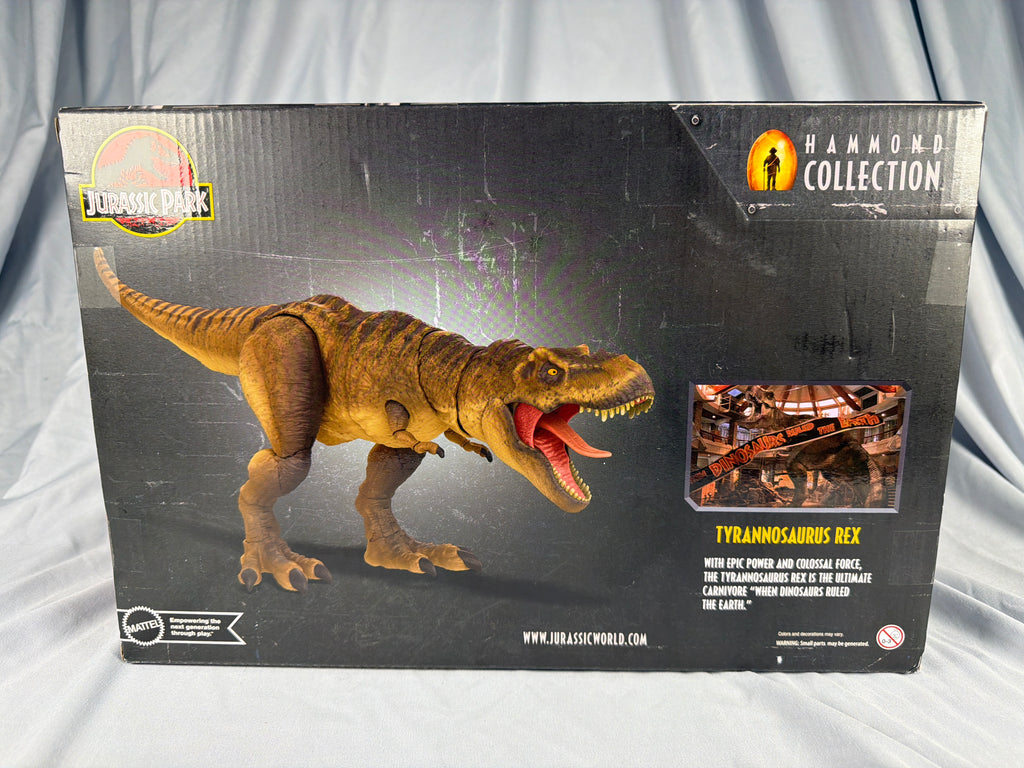 Jurassic Park Hammond Collection Tyrannosaurus Rex Figure 1/18 T Rex NIB