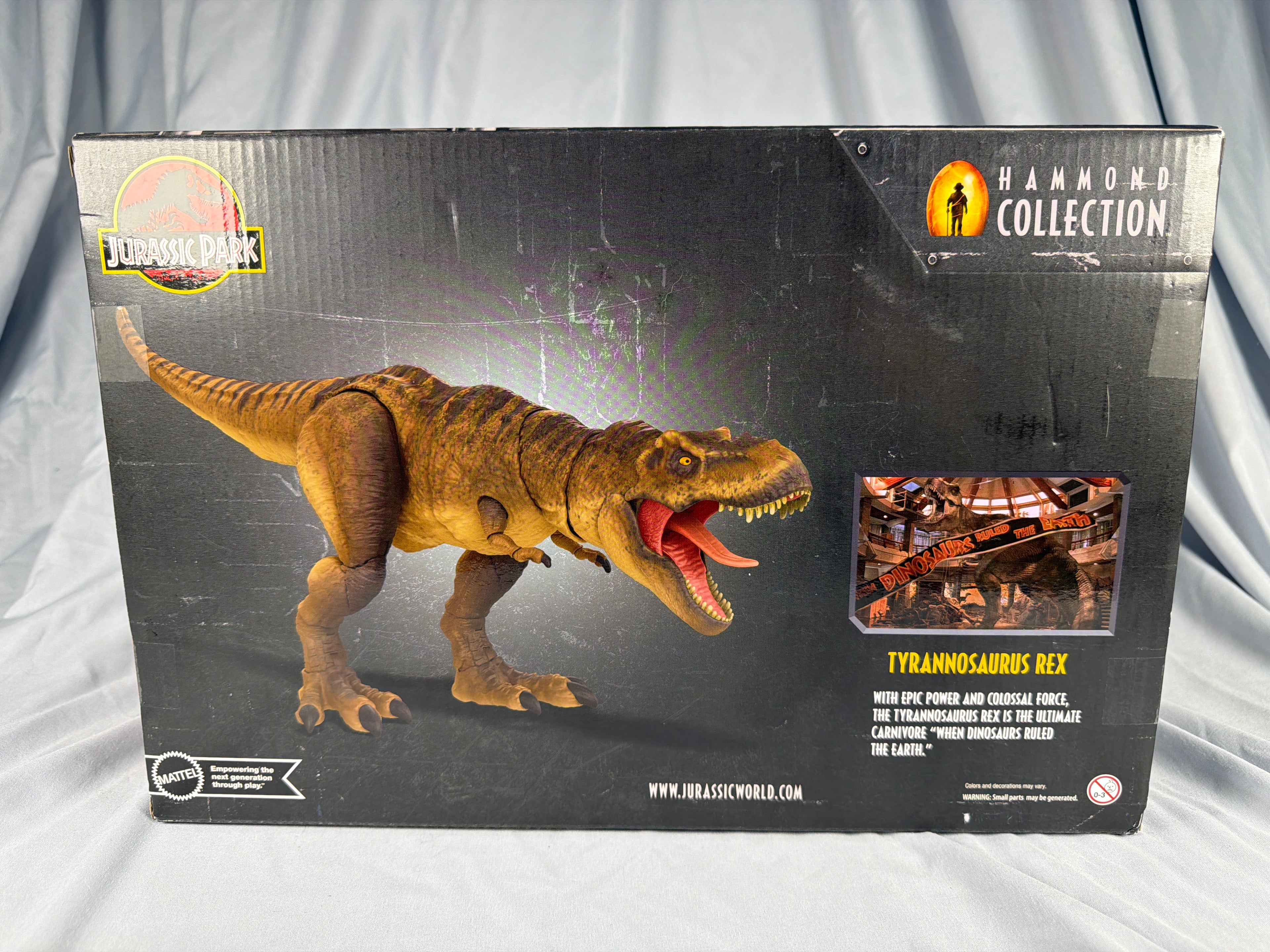 Jurassic Park Hammond Collection Tyrannosaurus Rex Figure 1/18 T Rex NIB