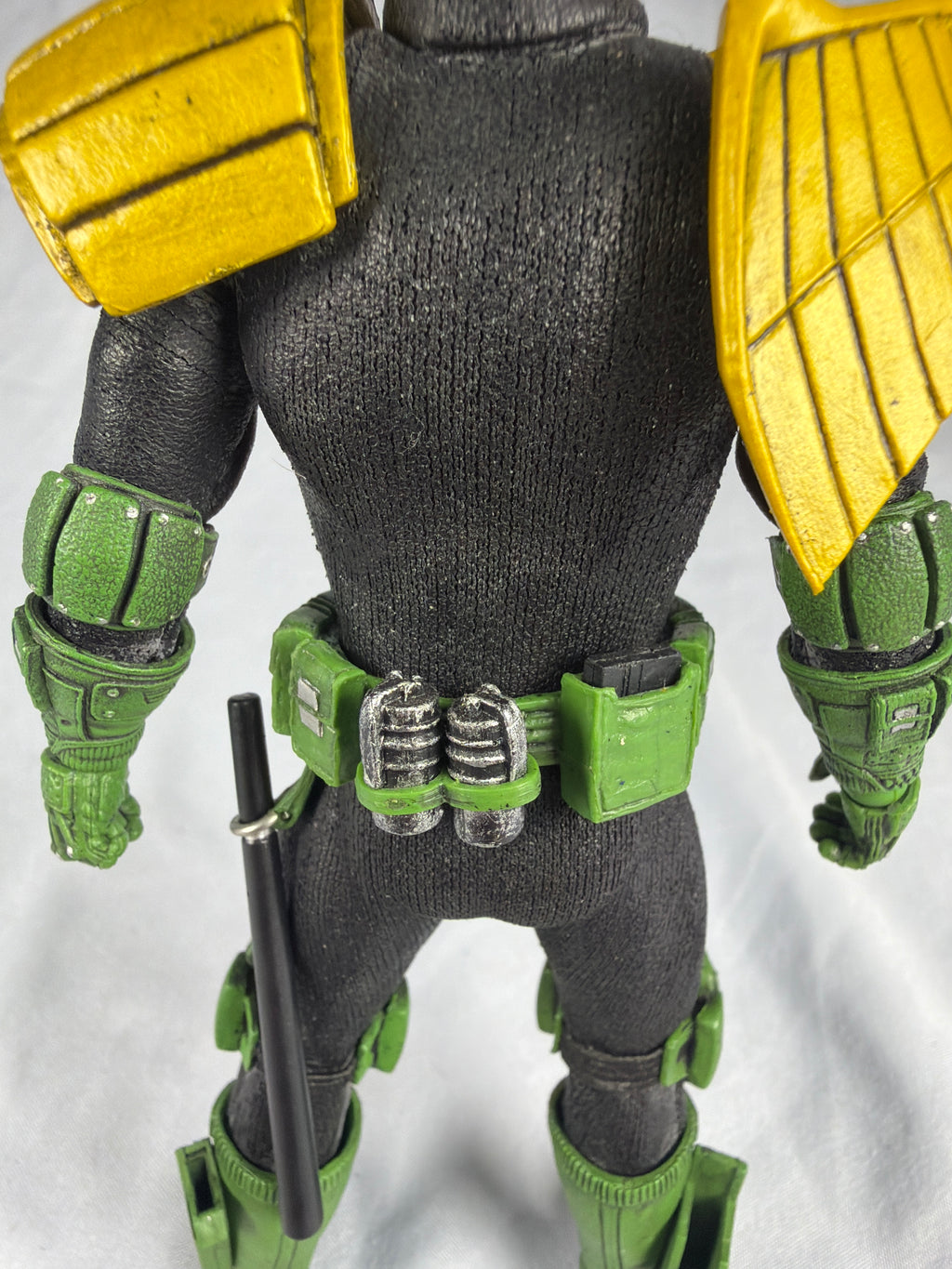Mezco 1:12 Judge Dredd Dark Blue 6” Figure Loose Incomplete