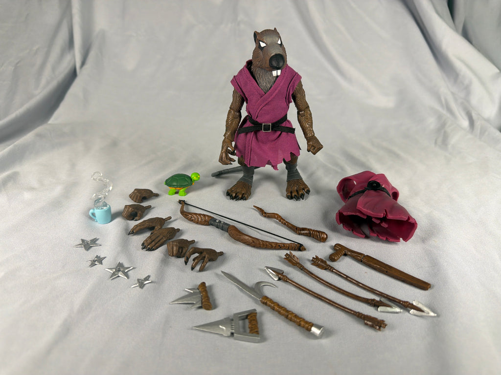 Super7 Ultimates Teenage Mutant Ninja Turtles TMNT Splinter Figure Loose