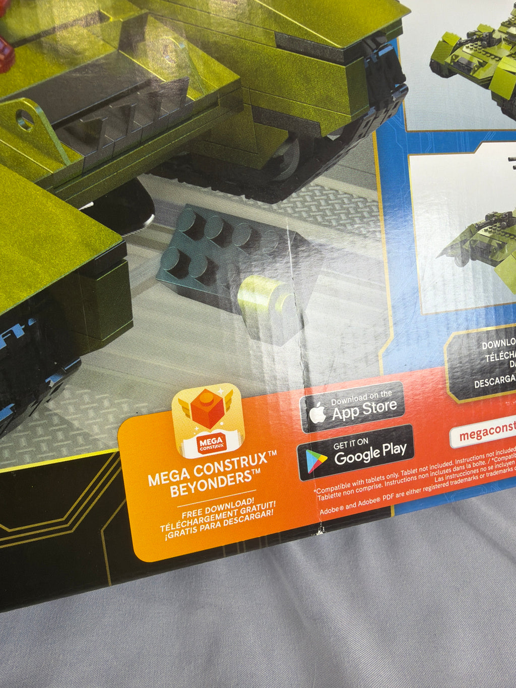 Mega Construx Halo Set GGG61 Designer Series UNSC Scorpion Tank
